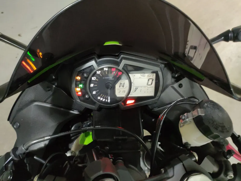 Kawasaki Zx-6Ra 2019, чёрный, зелёный, фото 5