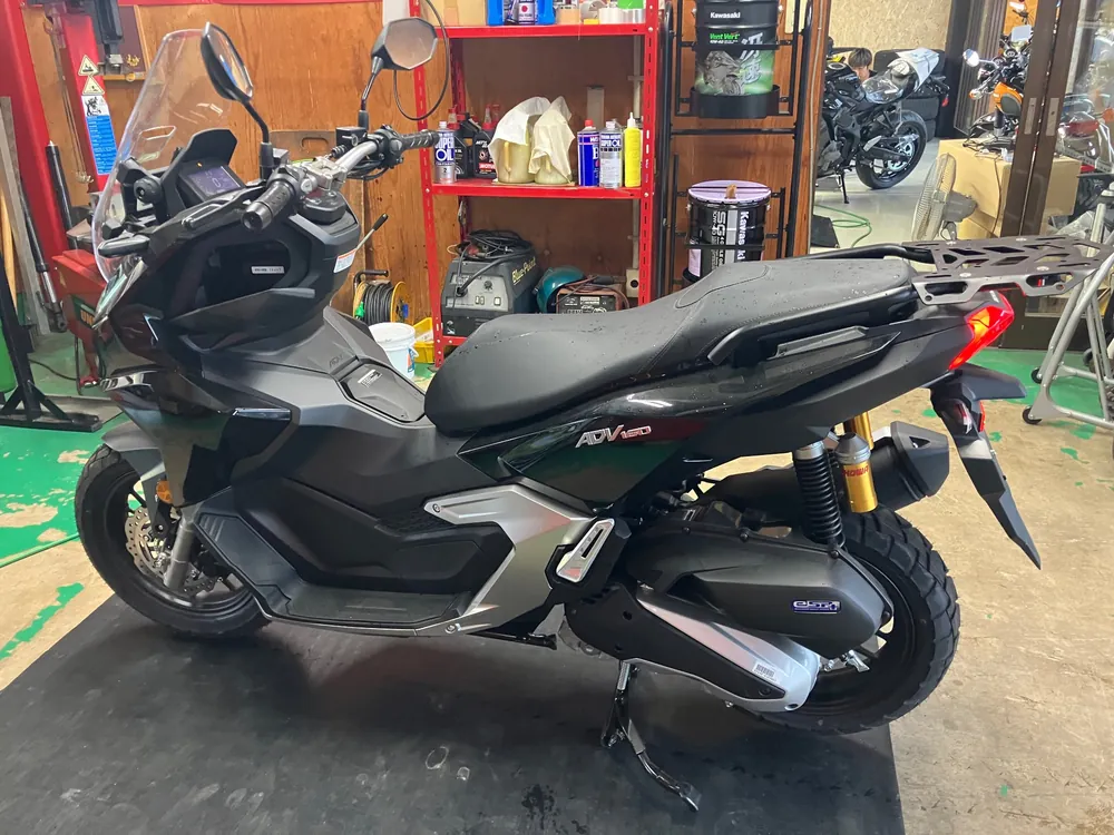 Honda ADV160, чёрный, фото 2