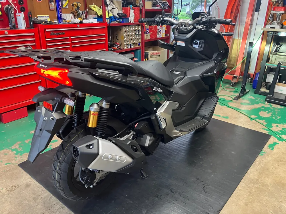 Honda ADV160, чёрный, фото 4