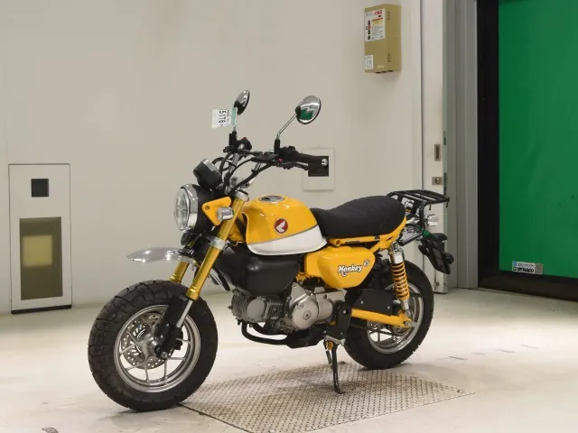 Honda Monkey 125, white | yellow, фото 4