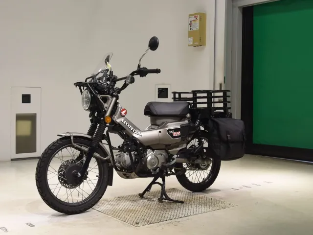 Honda CT125 Hunter Cub, matt gun, фото 4