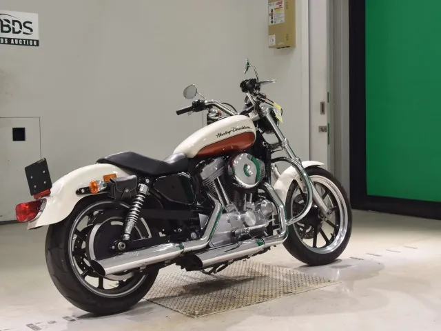 Harley-Davidson XL883L 2011, white | orange, фото 5