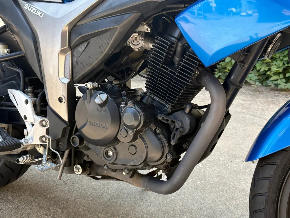 Suzuki Gixxer 150, синий, фото 9
