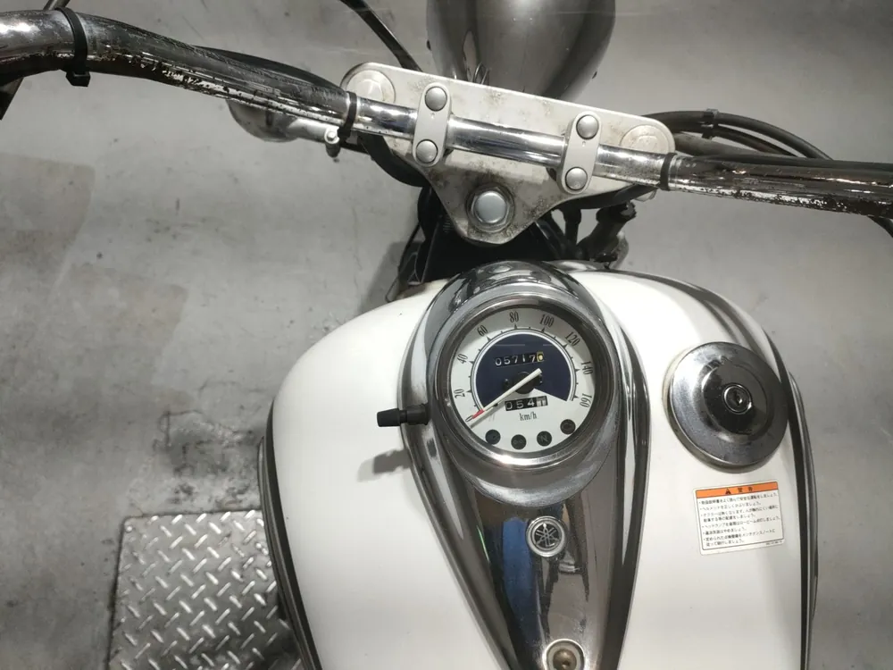 Yamaha Dragstar 250, white/silver, фото 5