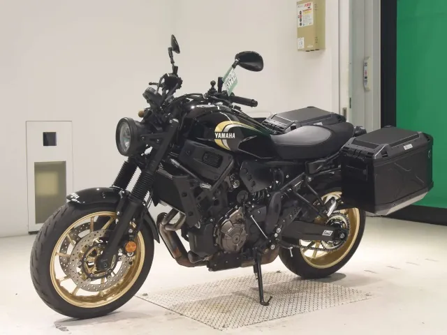 Yamaha Xsr700-2 2023, чёрный, фото 4
