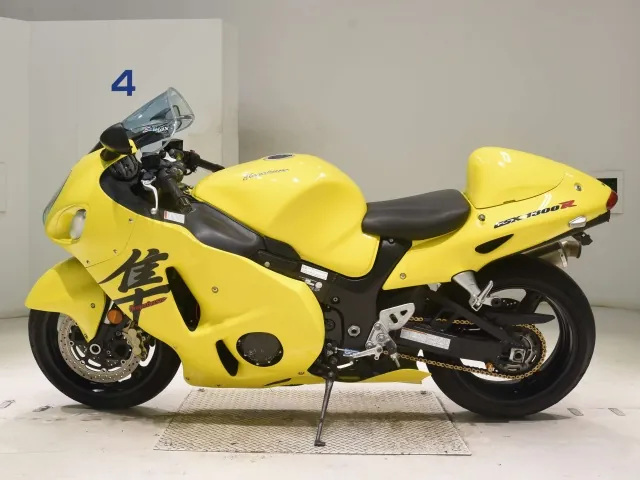 Suzuki GSX1300R Hayabusa 2002, жёлтый, фото 2