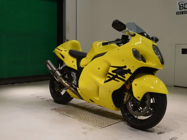 Suzuki GSX1300R Hayabusa 2002, жёлтый, фото 3