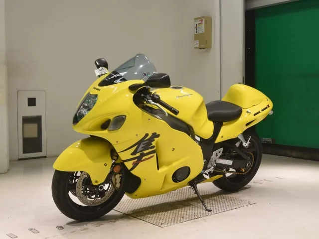 Suzuki GSX1300R Hayabusa 2002, жёлтый, фото 4