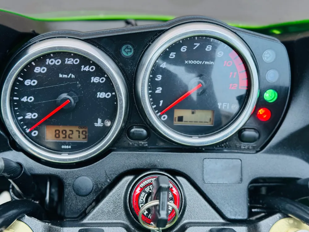 Kawasaki ZRX1200DAEG 2009, lime / black, фото 11