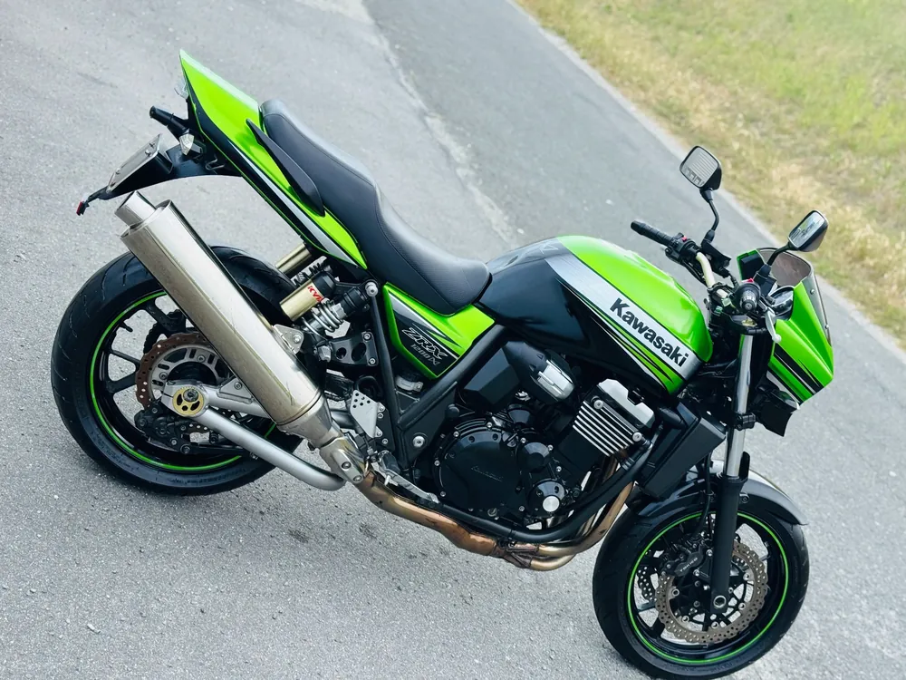 Kawasaki ZRX1200DAEG 2009, lime / black, фото 17