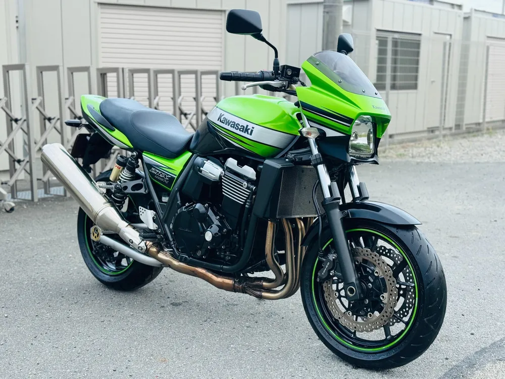 Kawasaki ZRX1200DAEG 2009, lime / black, фото 3