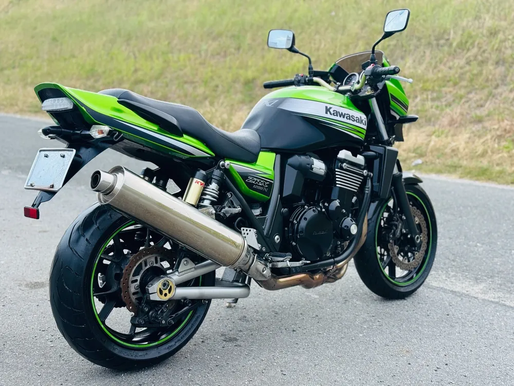 Kawasaki ZRX1200DAEG 2009, lime / black, фото 5