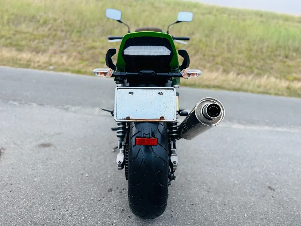 Kawasaki ZRX1200DAEG 2009, lime / black, фото 6