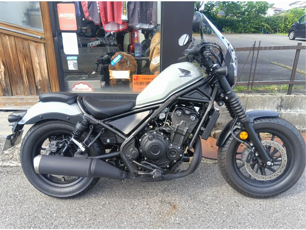 Honda Rebel 500 2024, серый, фото 2