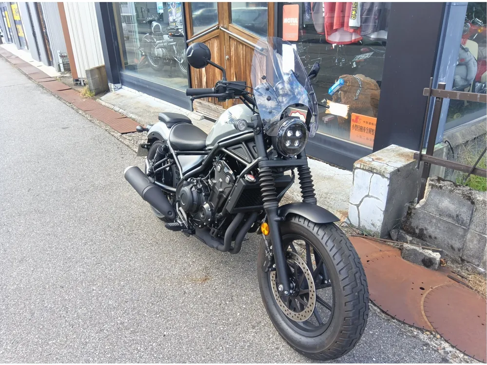 Honda Rebel 500 2024, серый, фото 3