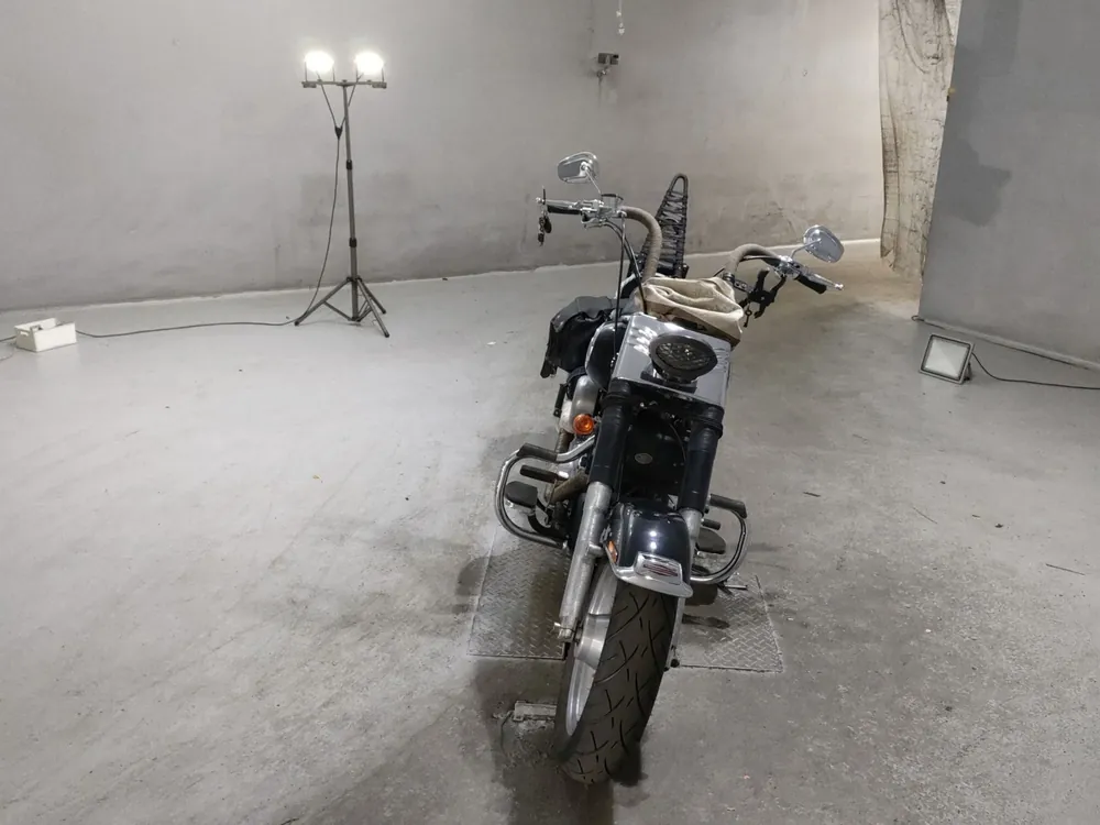 Harley-Davidson FLSTF1580 2008, чёрный, фото 3