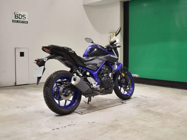 Yamaha MT-03 2018, black | blue, фото 5