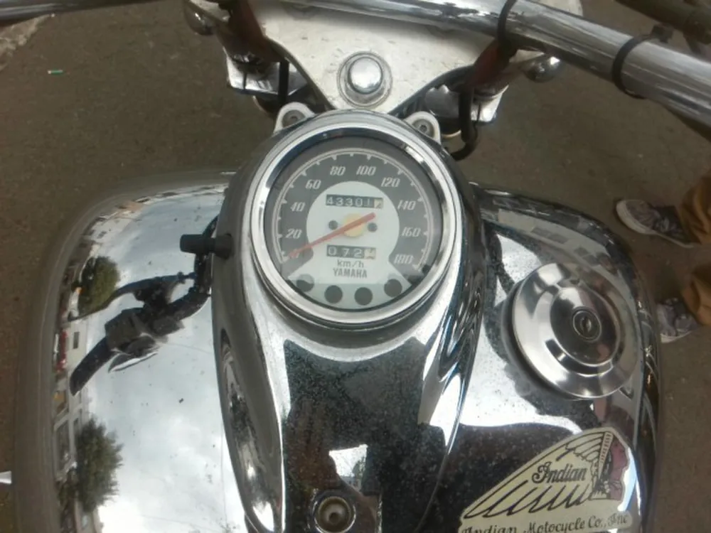 Yamaha Drag Star 1996, красный, фото 3