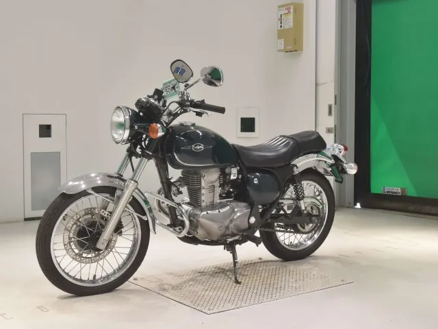 Kawasaki Estrella, зелёный, фото 4