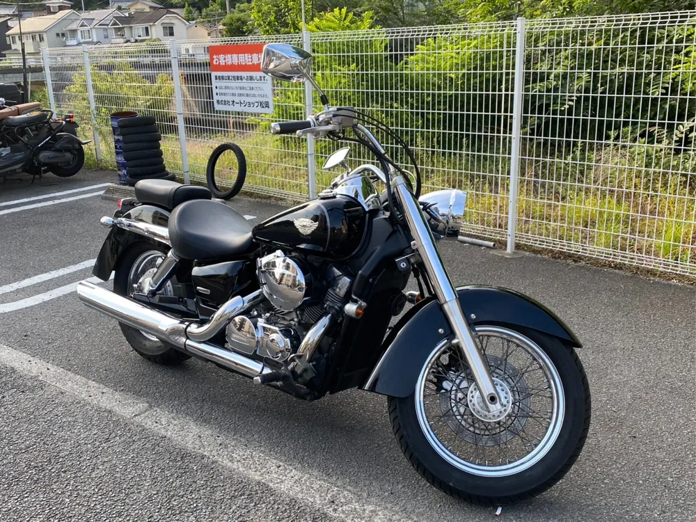 Honda Shadow 750 2007, чёрный, фото 3
