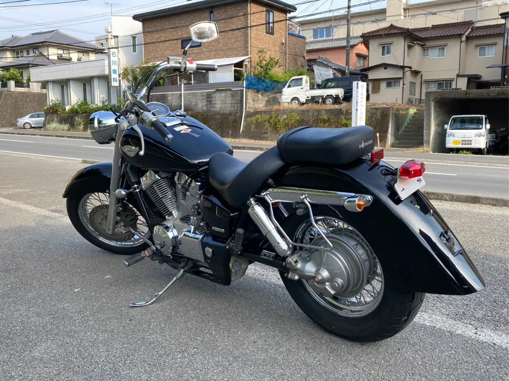 Honda Shadow 750 2007, чёрный, фото 6