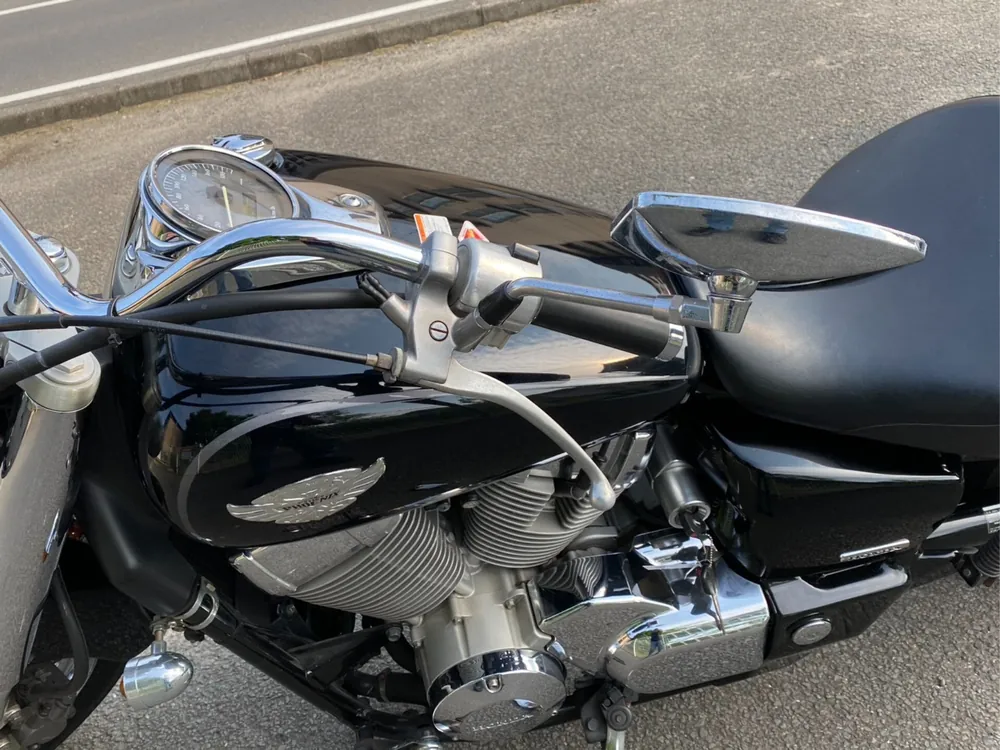 Honda Shadow 750 2007, чёрный, фото 9