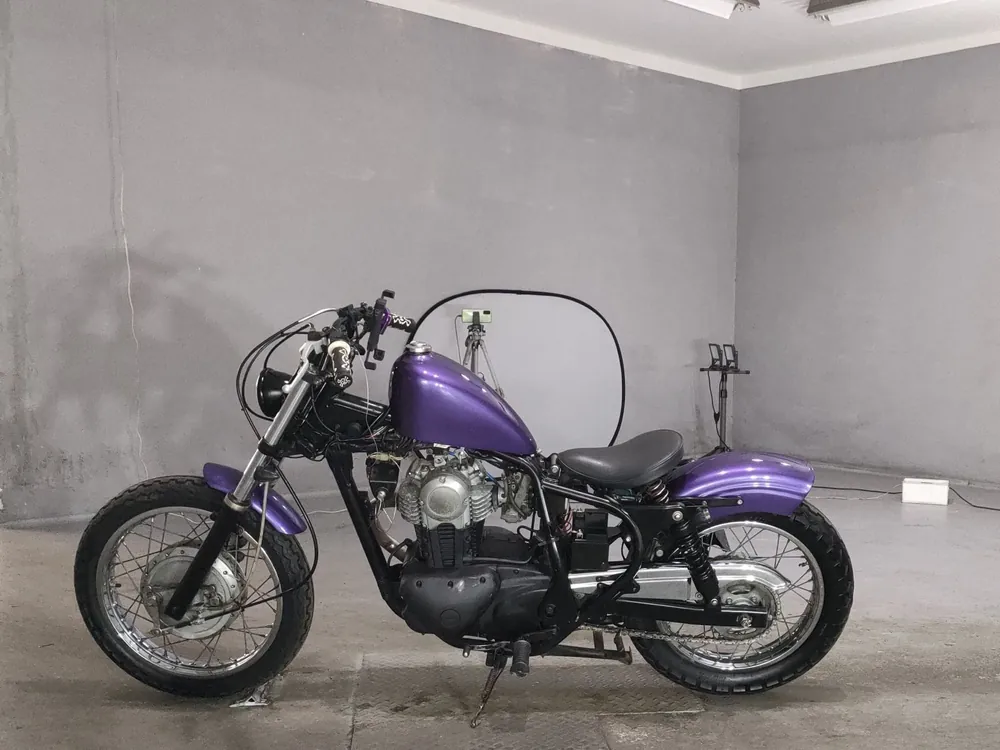 Kawasaki Estrella, фиолетовый, фото 2