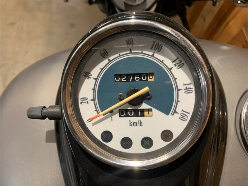 Yamaha Dragstar 250, maddo gray, фото 11