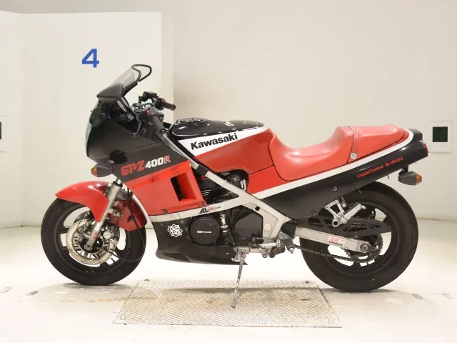 Kawasaki FX400R 1985, red | black, фото 2