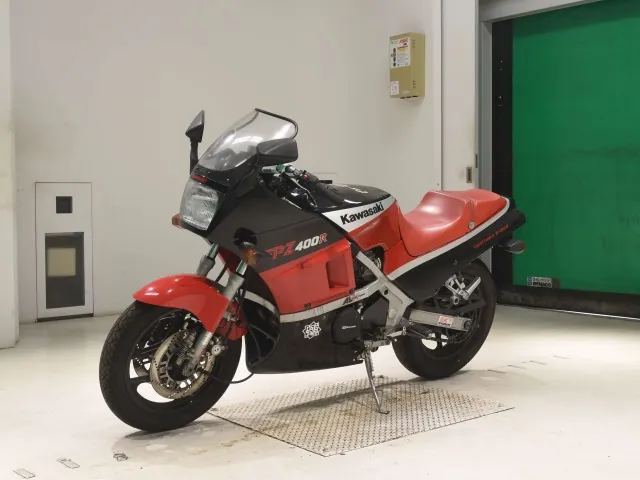 Kawasaki FX400R 1985, red | black, фото 4