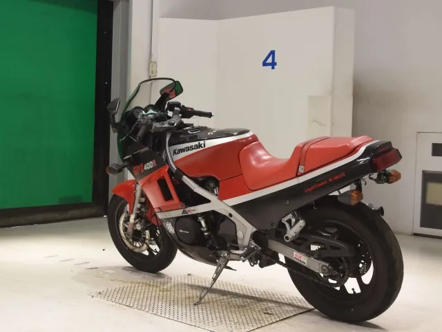 Kawasaki FX400R 1985, red | black, фото 6