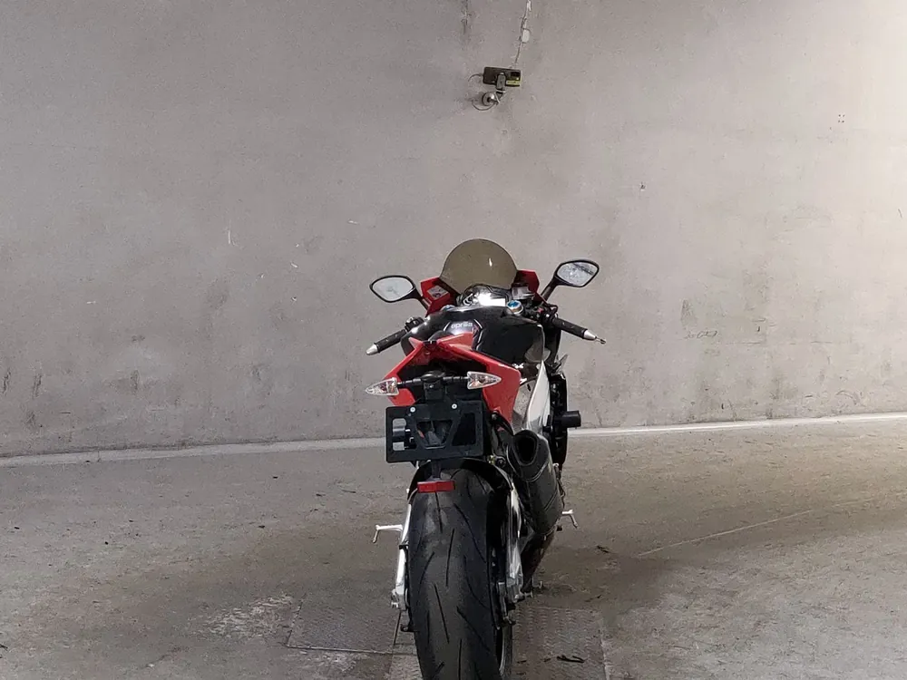 Aprilia RSV4 Factory 2009, чёрный, красный, фото 4