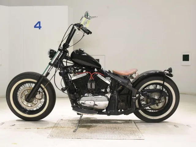 Kawasaki Vulcan 400 Classic 1995, чёрный, фото 2