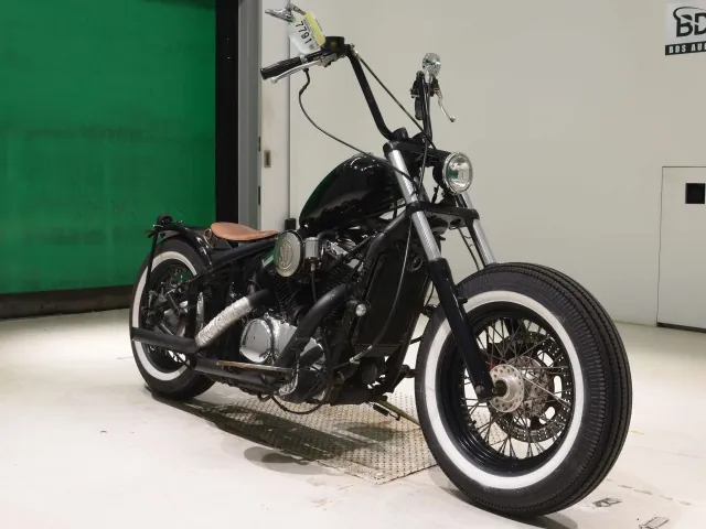Kawasaki Vulcan 400 Classic 1995, чёрный, фото 3