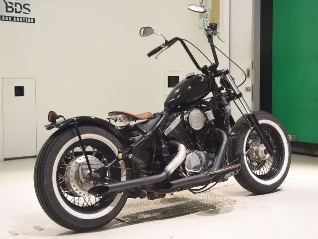 Kawasaki Vulcan 400 Classic 1995, чёрный, фото 5