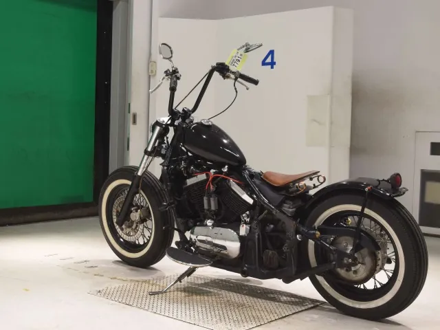 Kawasaki Vulcan 400 Classic 1995, чёрный, фото 6