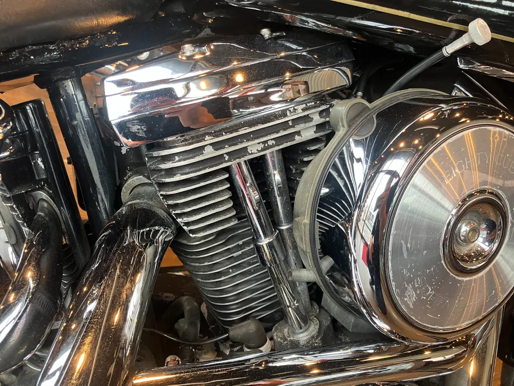 Harley-Davidson FXSTC 1987, чёрный, фото 19
