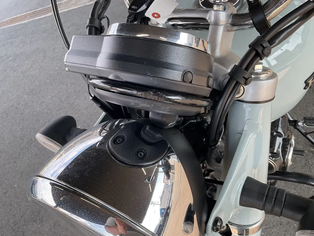 Honda GB350C 2025, light blue, фото 12