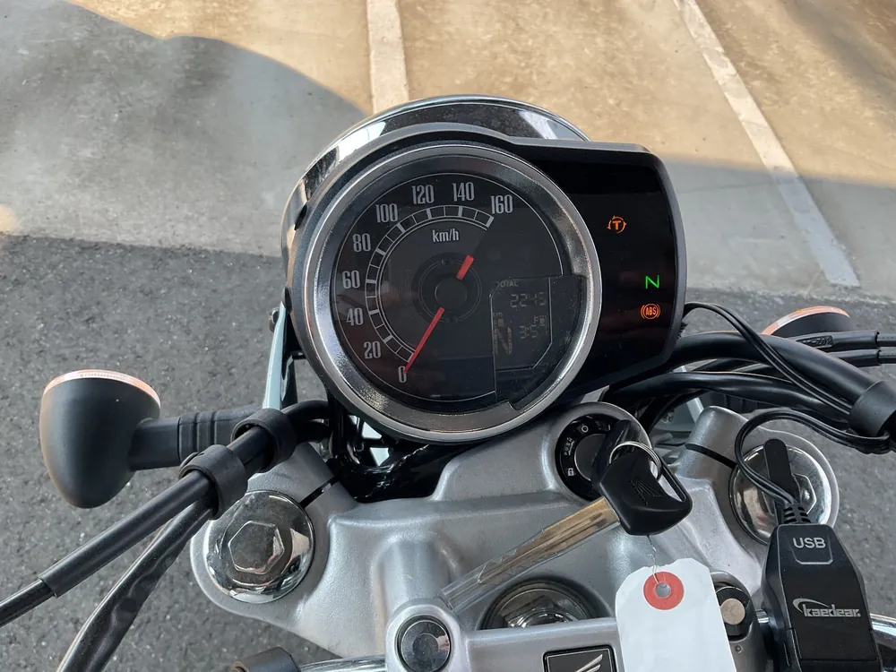 Honda GB350C 2025, light blue, фото 4