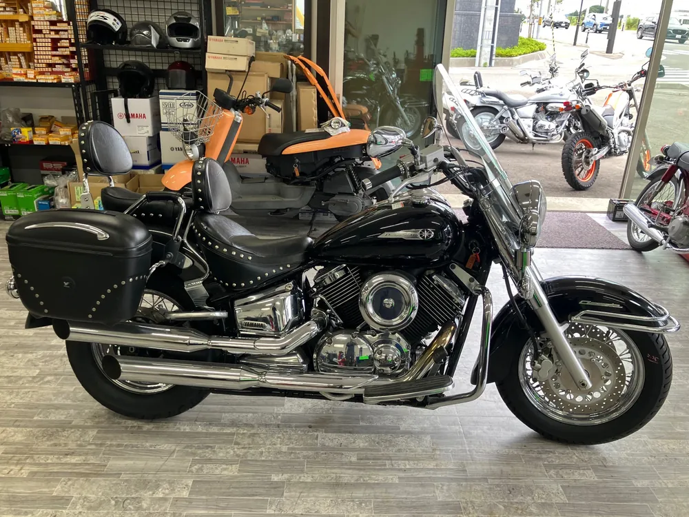Yamaha Dragstar 1100 2010, чёрный, фото 2