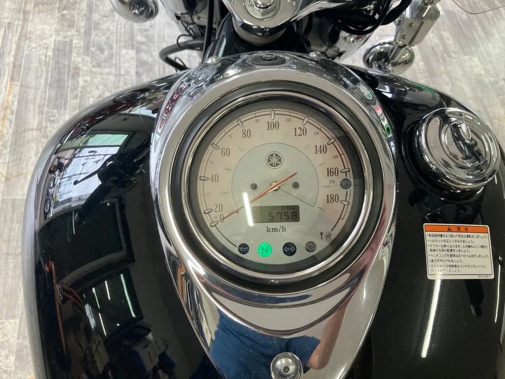 Yamaha Dragstar 1100 2010, чёрный, фото 3