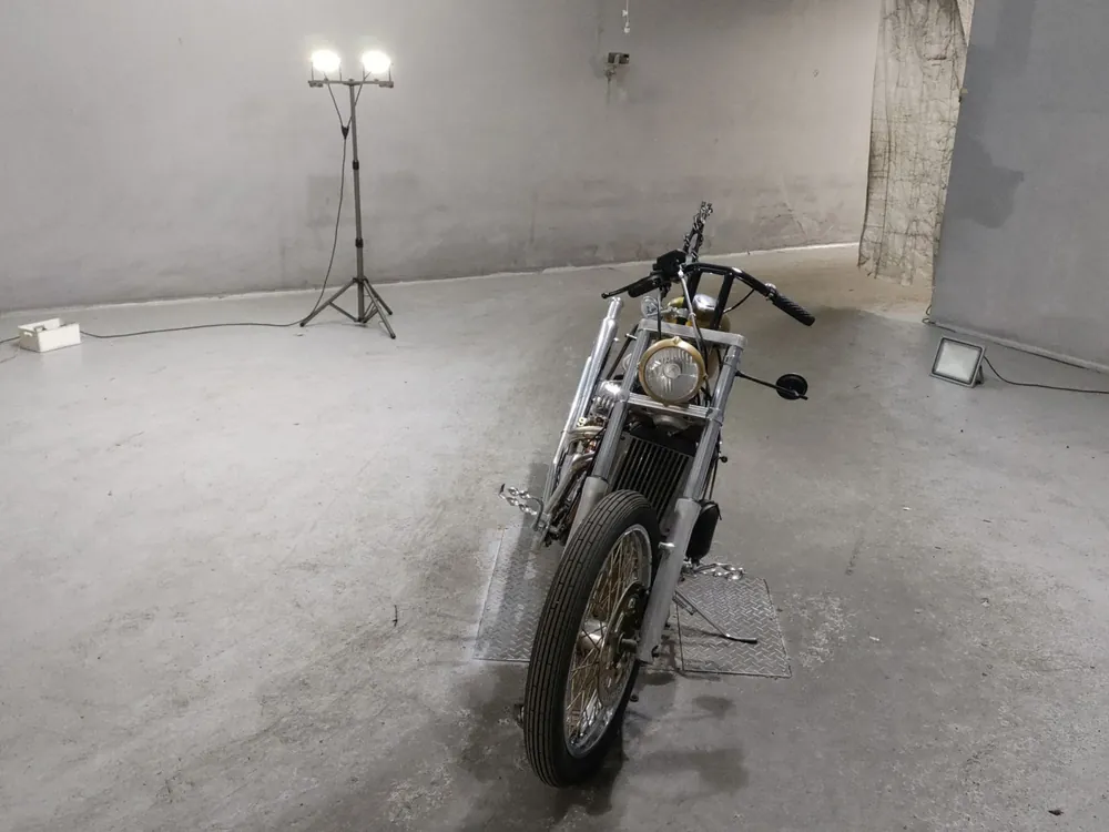 Kawasaki Vulcan 400 Classic 1995, золотистый, фото 3