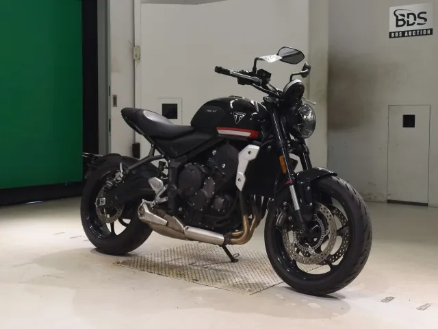 Triumph Trident 660 2021, чёрный, фото 3