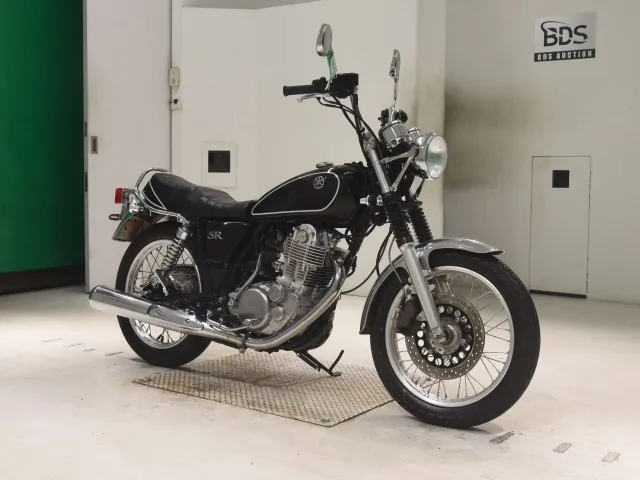 Yamaha SR400 2013, чёрный, фото 3