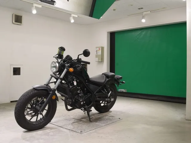 Honda Rebel 250, чёрный, фото 4