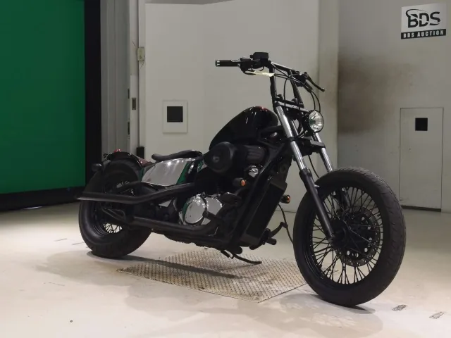 Honda Steed 400 1994, бордовый, фото 3