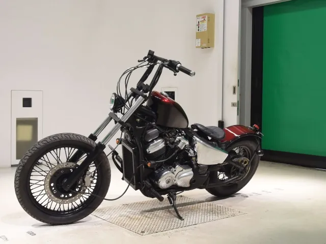 Honda Steed 400 1994, бордовый, фото 4