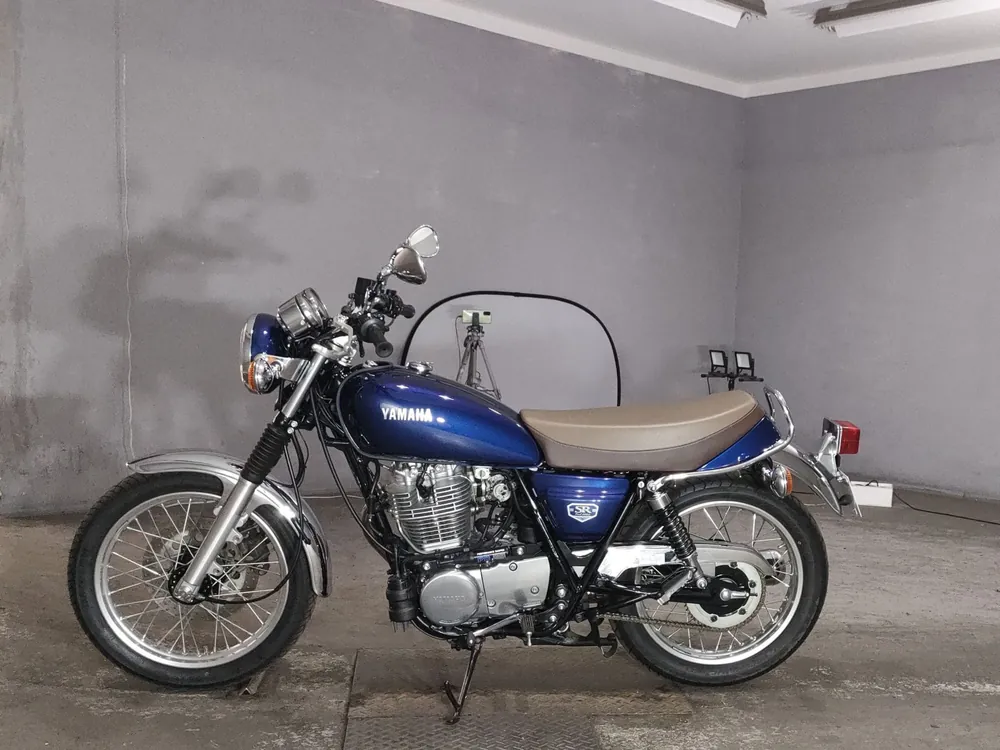 Yamaha SR400 RH16J 2024, синий, фото 2