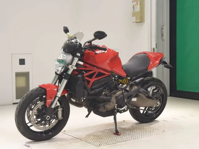 Ducati Monster 821 2015, красный, фото 4