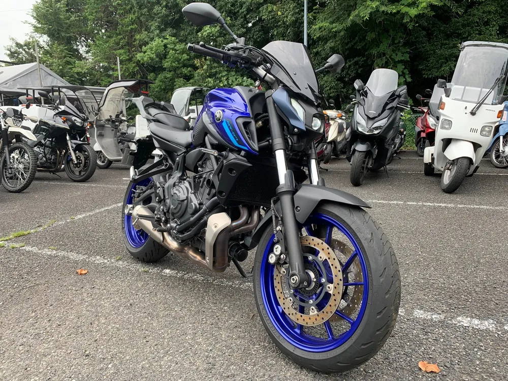 Yamaha MT-07 2022, синий, фото 2